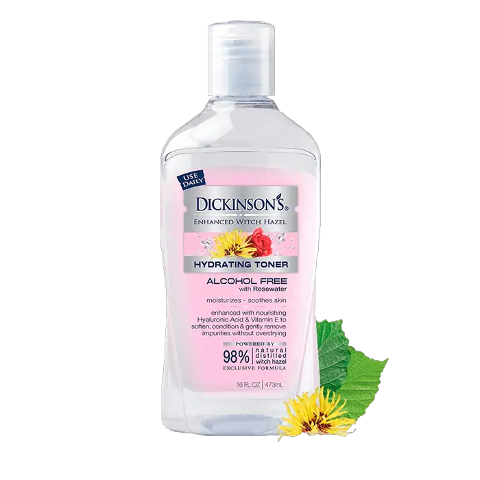 Dickinson's Enhanced Witch Hazel Alcohol Free Hydrating Toner with Rosewate