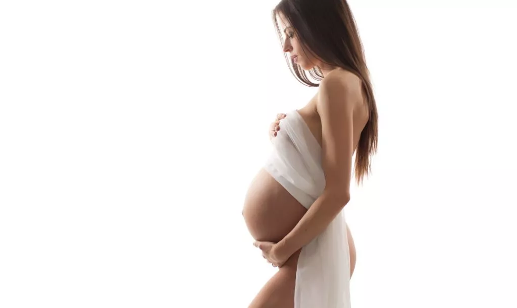 Mulheres grávidas ficam mais bonitas