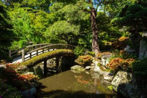 Quais características o jardim japonês tem