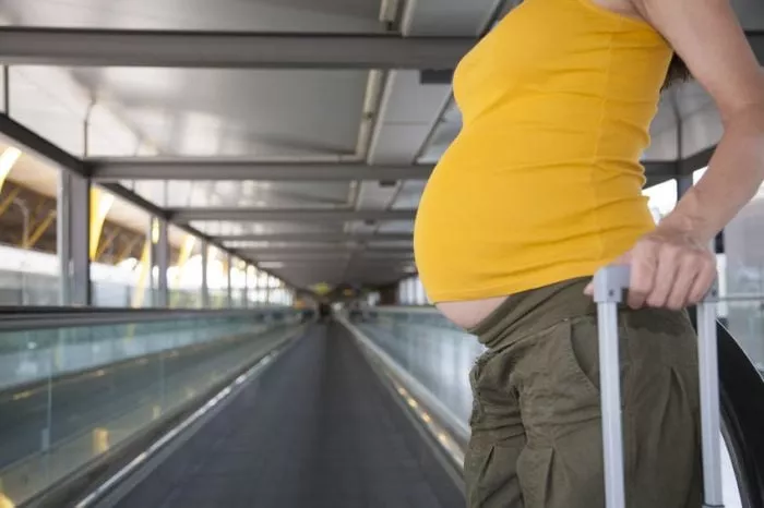 Voando durante a gravidez