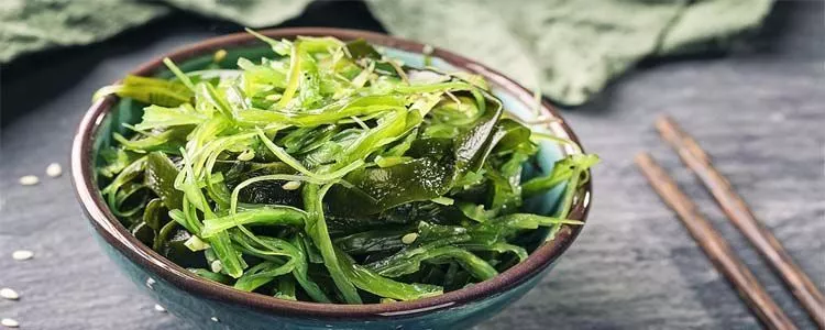 Benefícios de comer algas comestíveis