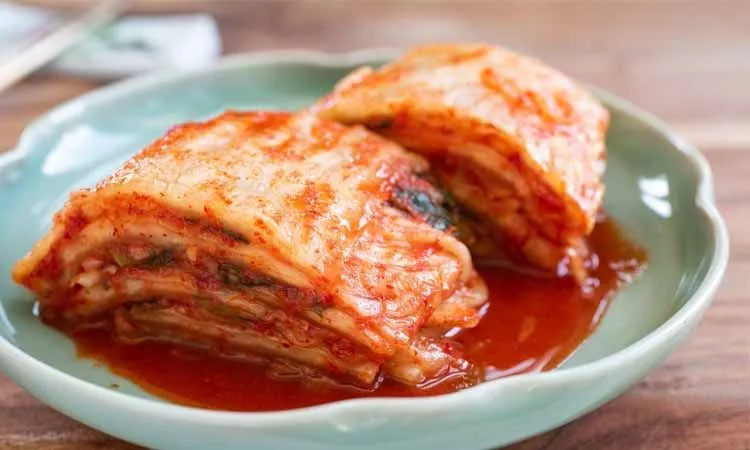 comida fermentada kimchi