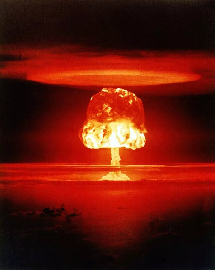 bomba nuclear energia atômica