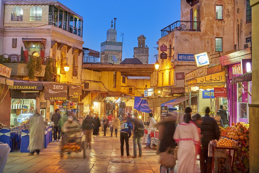 Visita ao souk de Fez