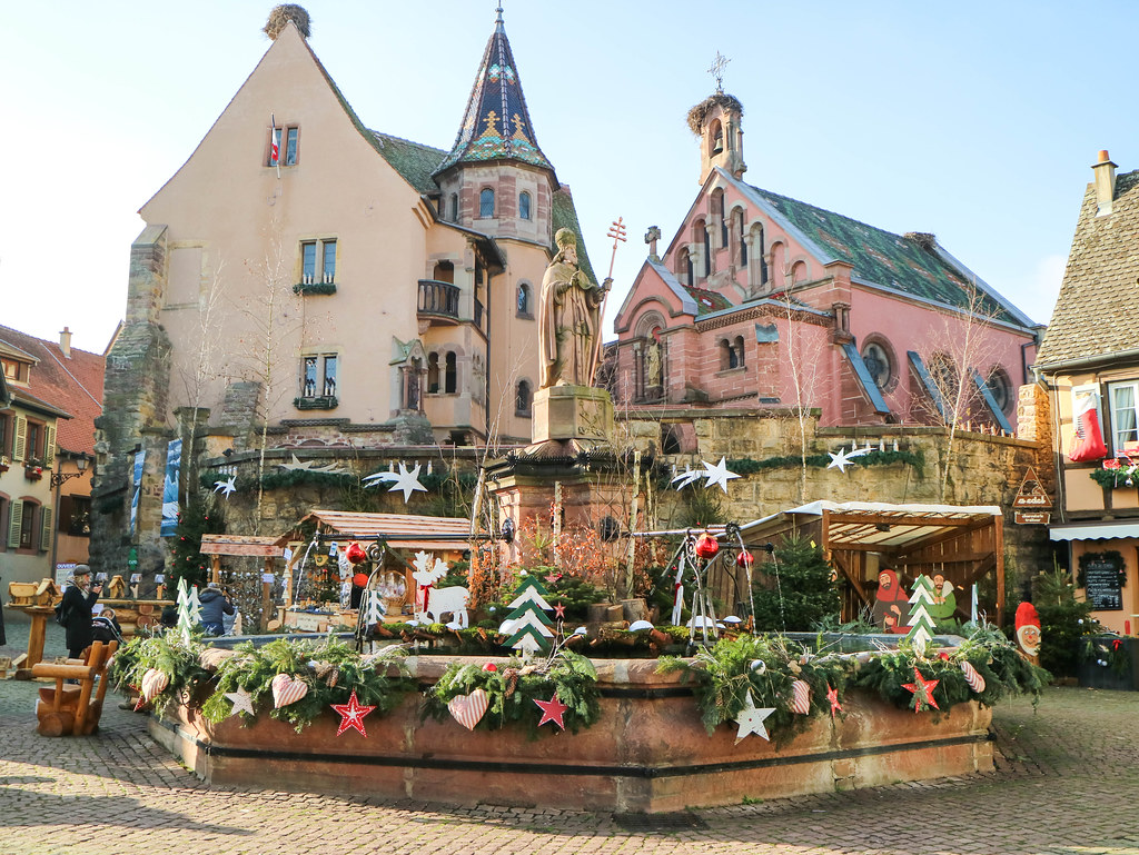 Praça principal de Eguisheim