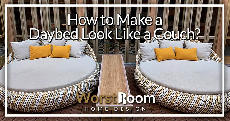 como fazer uma cama de dia parecer um sofá